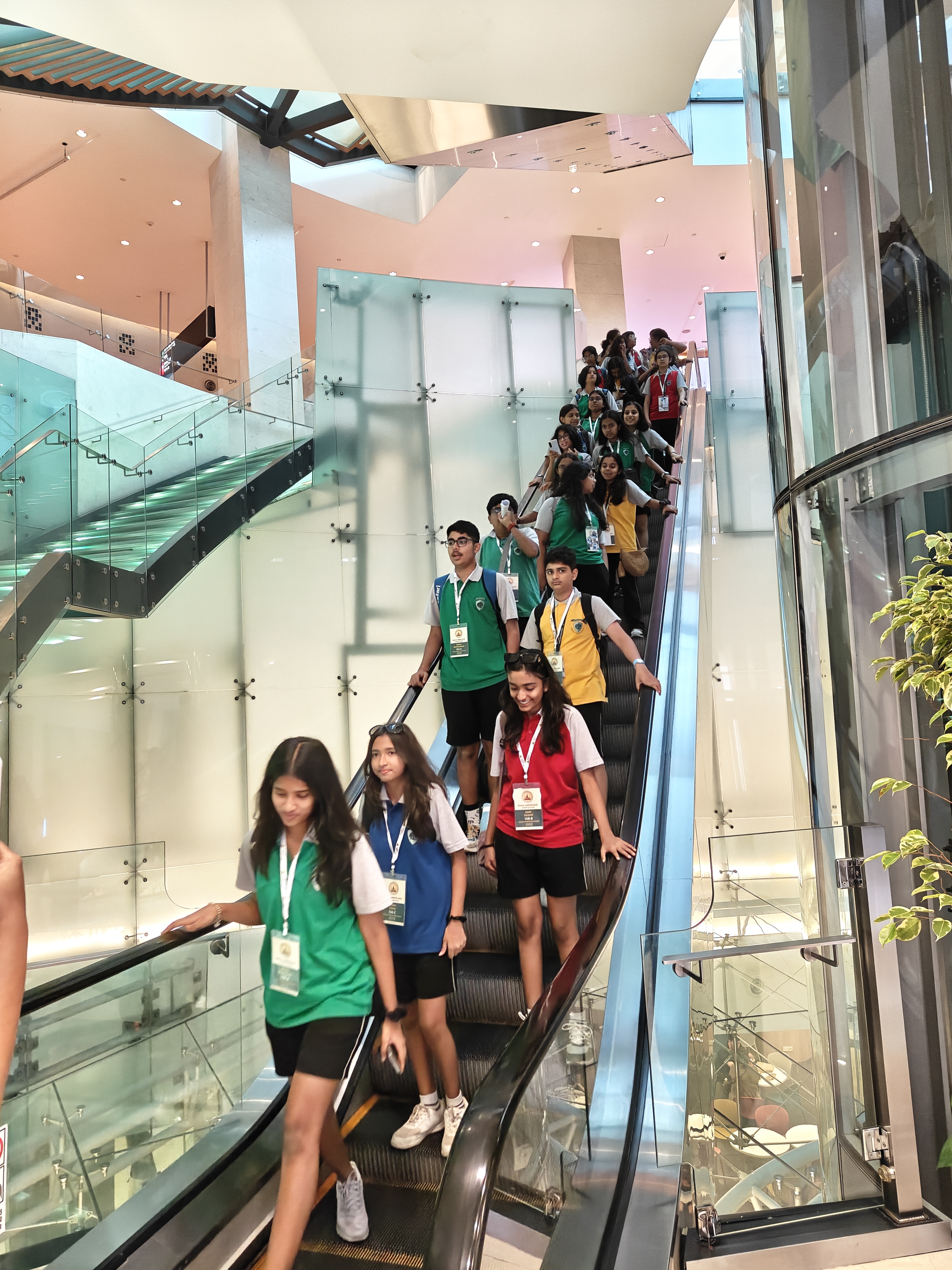 Frontiers students at KL Global Round venue