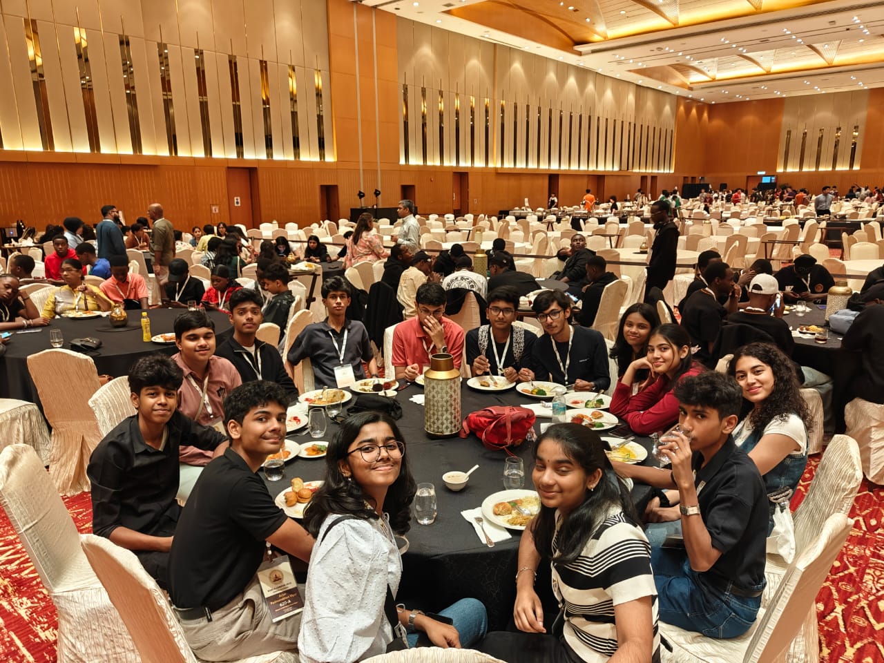 Frontiers India students at WSC